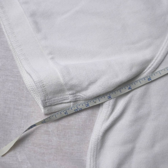 Lacoste‎ Men's White Short Sleeve Polo Shirt Size 6 Pocket Casual - Picture 8 of 8